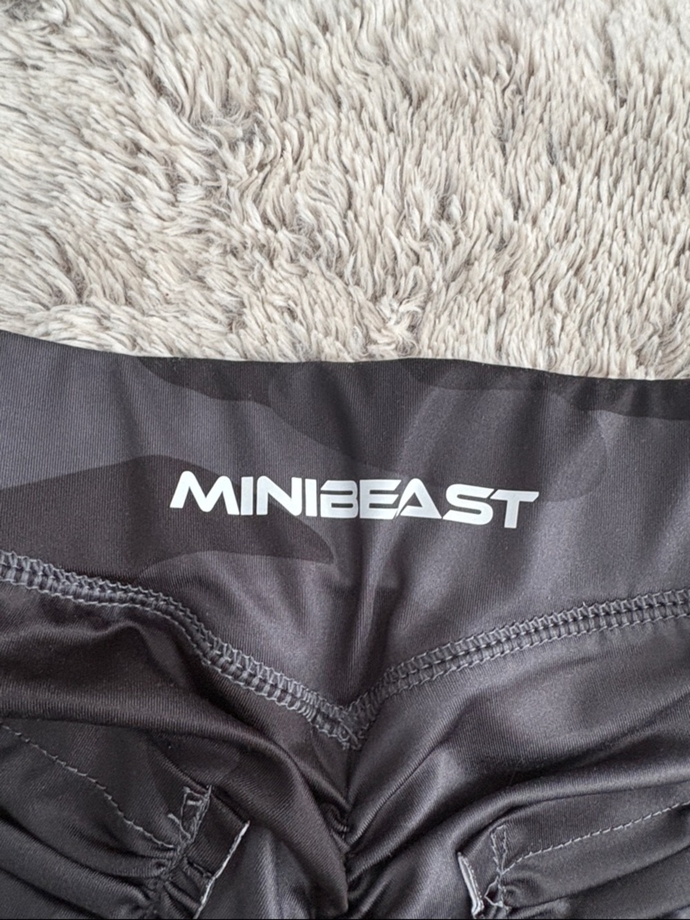 M3 Women's Black Camo Bike Shorts - High-Performance Activewear - Picture 5 of 6